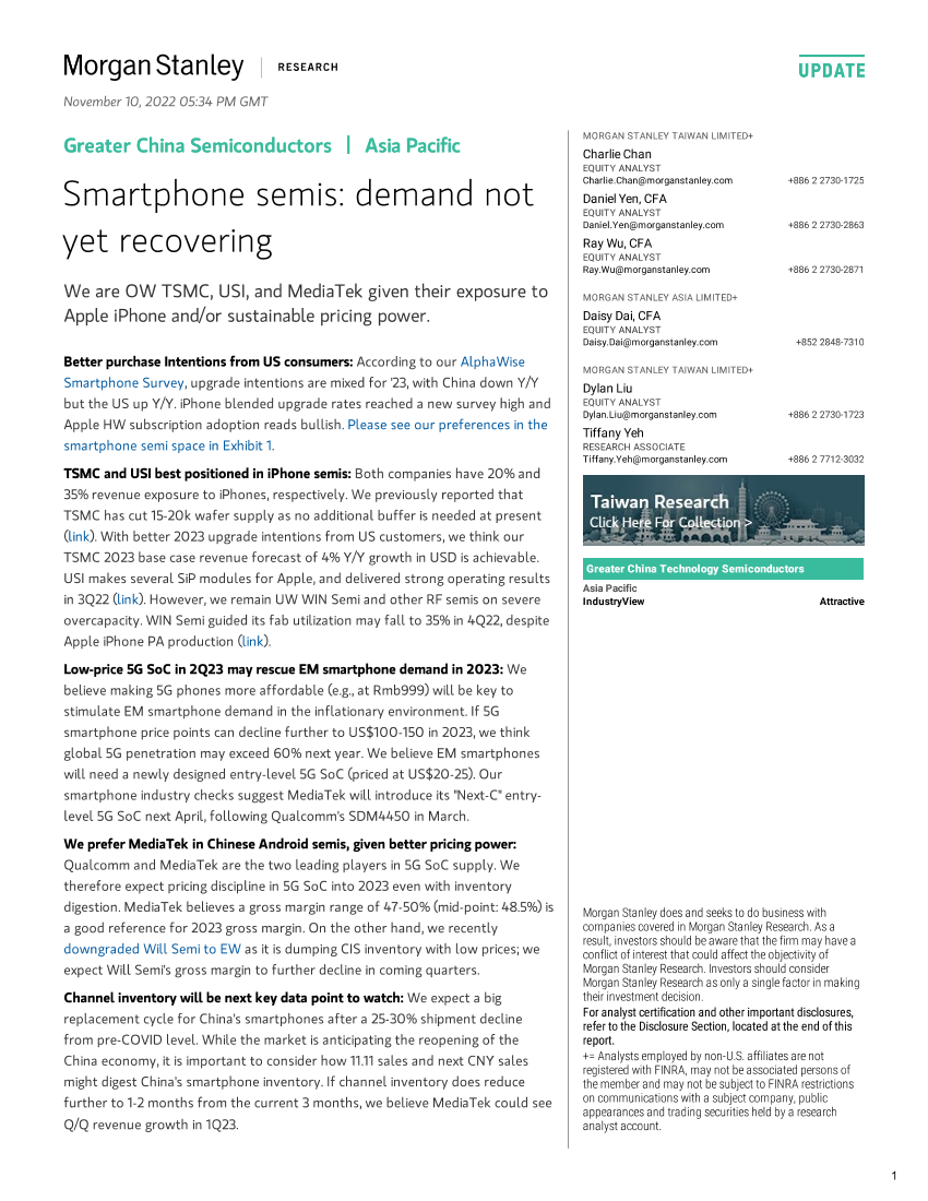 2022-11-10-Morgan Stanley-Greater China Semiconductors Smartphone semis demand not y...-991655072022-11-10-Morgan Stanley-Greater China Semiconductors Smartphone semis demand not y...-99165507_1.png